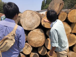 感動体験イベント！岩手県へ広葉樹天板選びツアーを開催しました！